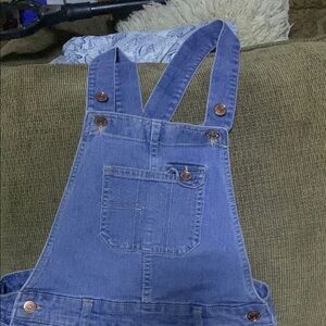 Blue Denim Overalls